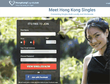 Tablet Screenshot of hongkongcupid.com